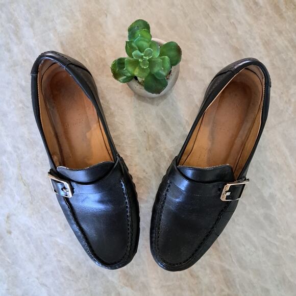 BALLY Women's Alta Classic Driving Moc Loafer in Black Leather Size 38/7.5 - Picture 5 of 12